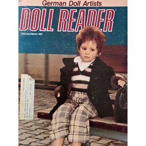 Doll Reader Magazine February March 1991 German Doll Artists